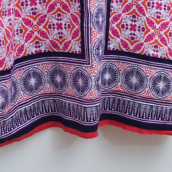 TOMMY BAHAMA TROPICAL TERRAZZA linen sleeveless shift dress - Picture 7 of 11